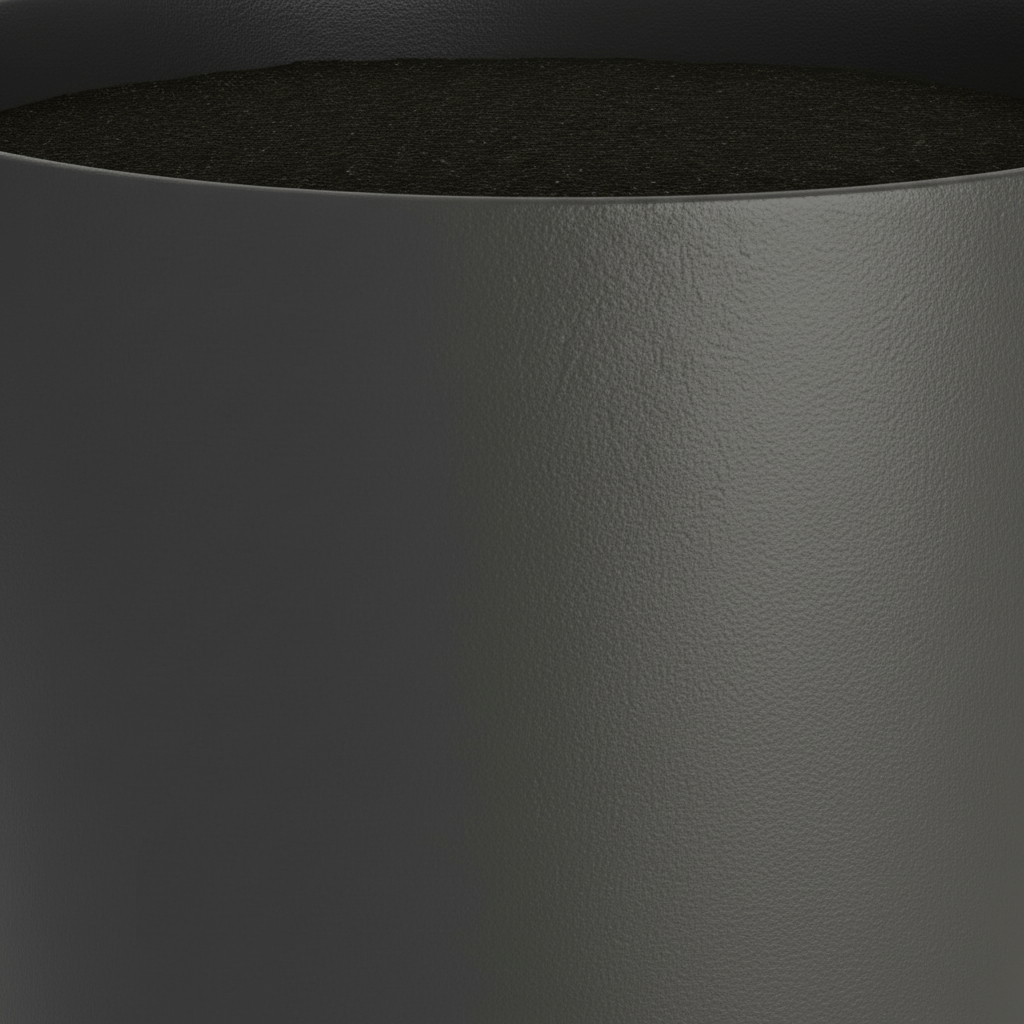 Cache - pot ELHO B.for Soft — Anthracite Ø35 cm - Verdeia