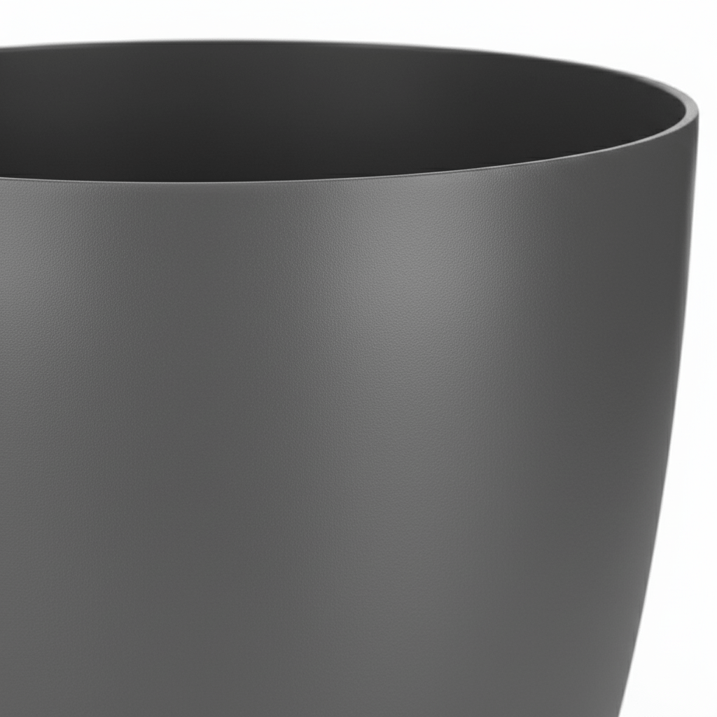 Cache - pot ELHO Brussels Rond — Anthracite Ø25 cm - Verdeia