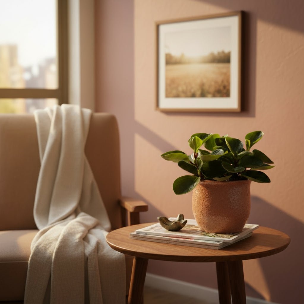 Peperomia Rouge ‘Red Canyon’ — D15 x H25 cm - Verdeia