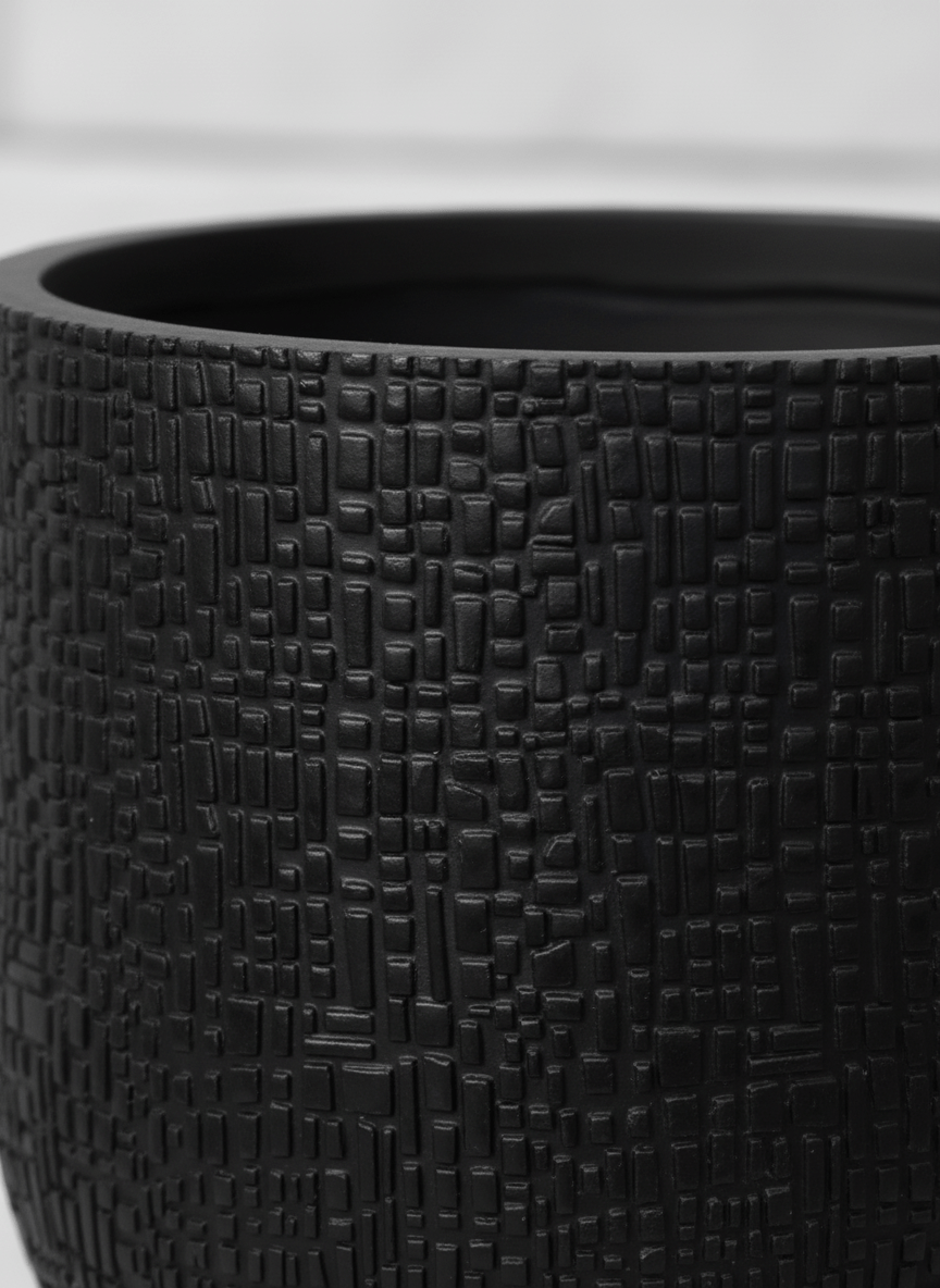 Pot Capi Nature Skin — Anthracite Ø24 cm - Verdeia