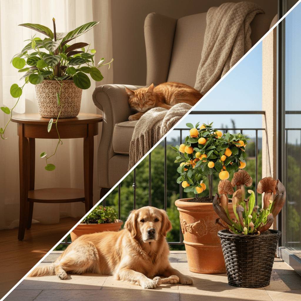 Plantes non toxiques pour animaux - Verdeia