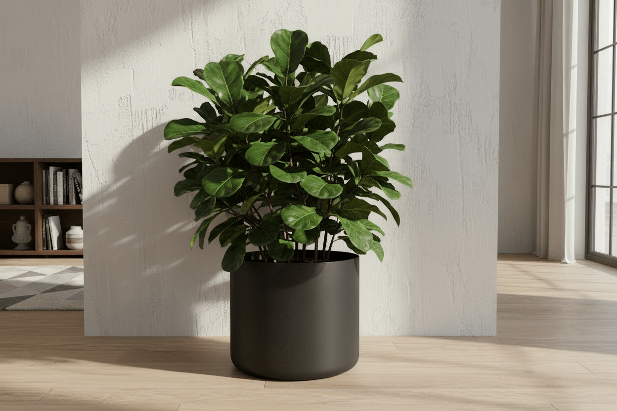 Cache - pot ELHO B.for Soft — Anthracite Ø35 cm - Verdeia