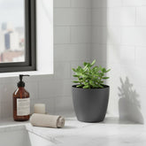 Cache - pot ELHO Brussels Rond — Anthracite Ø7 cm - Verdeia