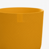 Cache - pot Elho Jazz Round — Amber Yellow Ø23 cm - Verdeia