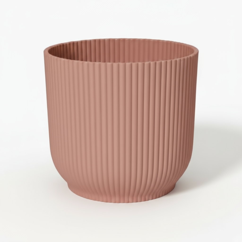 Cache - pot ELHO Vibes Fold – Rose – Ø14cm - Verdeia