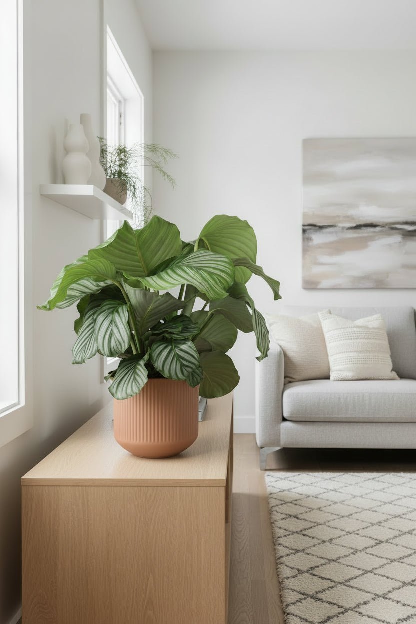 Calathea Orbifolia — Plante paon tropicale - Verdeia