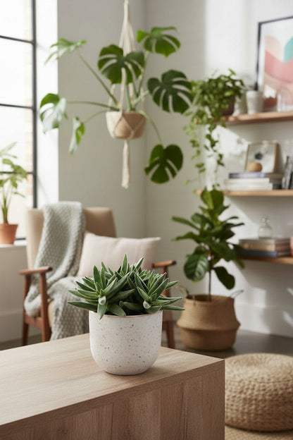 Crassula tenelli – Plante succulente graphique – D11 x H15 cm - Verdeia