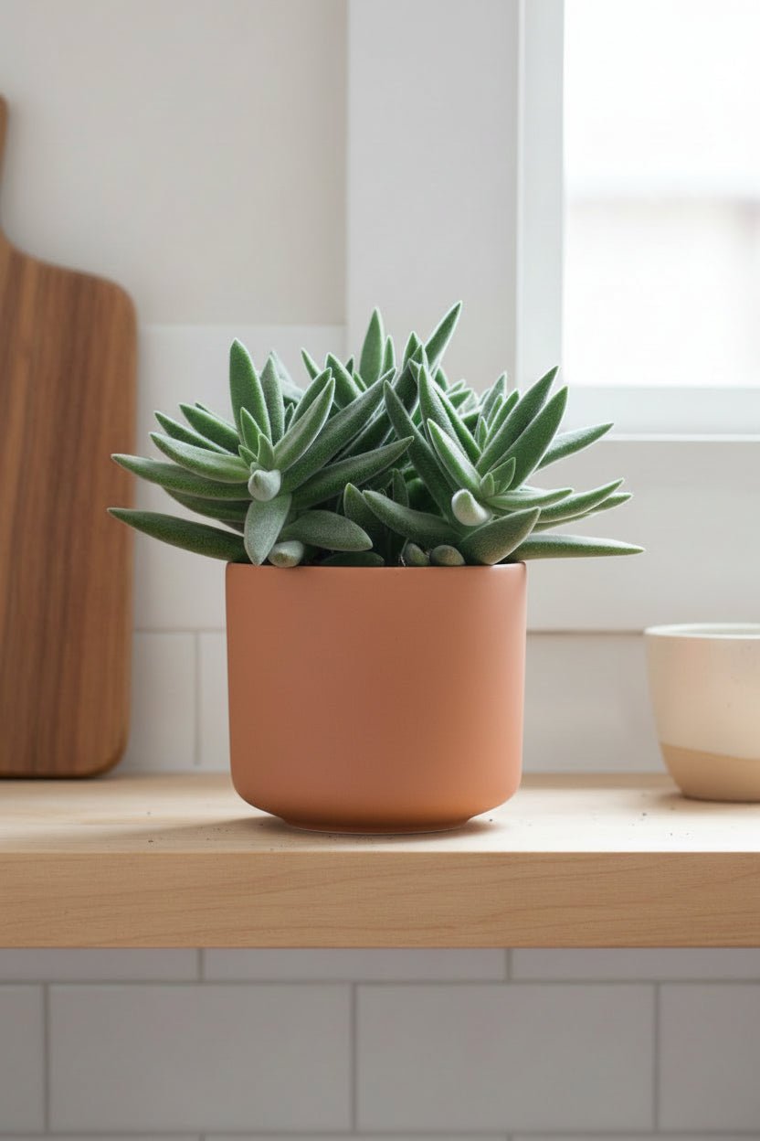 Crassula tenelli – Plante succulente graphique – D11 x H15 cm - Verdeia