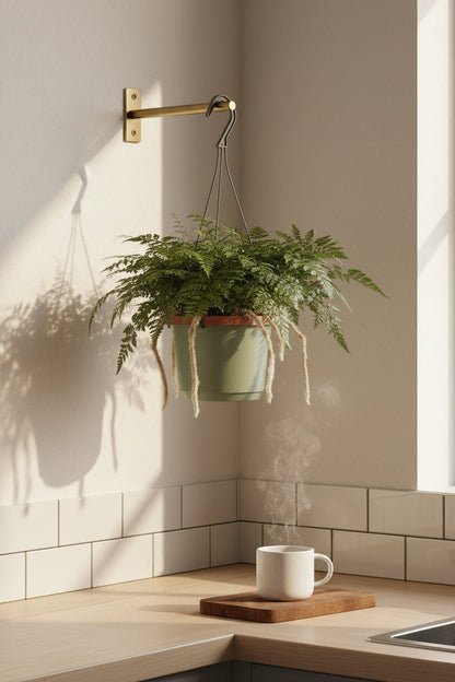 Davallia Bullata - Ø17cm - H30cm - Verdeia