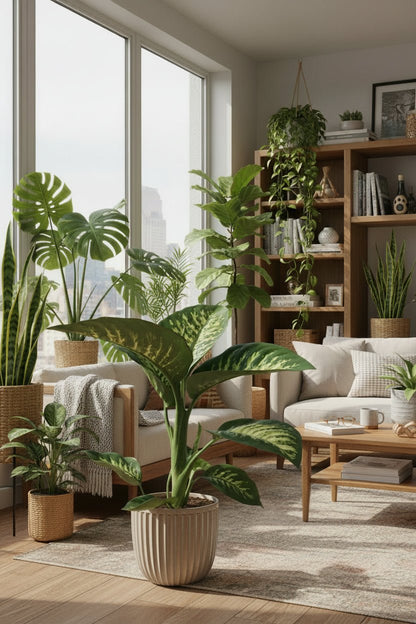 Dieffenbachia Seguine Tropic Snow — Ø19 cm — H70 cm - Verdeia