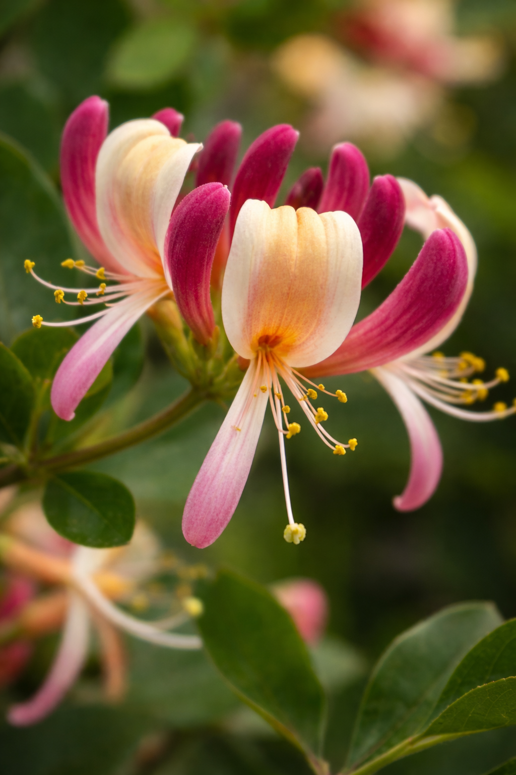 Lonicera periclymenum ‘Serotina’ – Chèvrefeuille grimpant parfumé – D15cm x H65cm - Verdeia