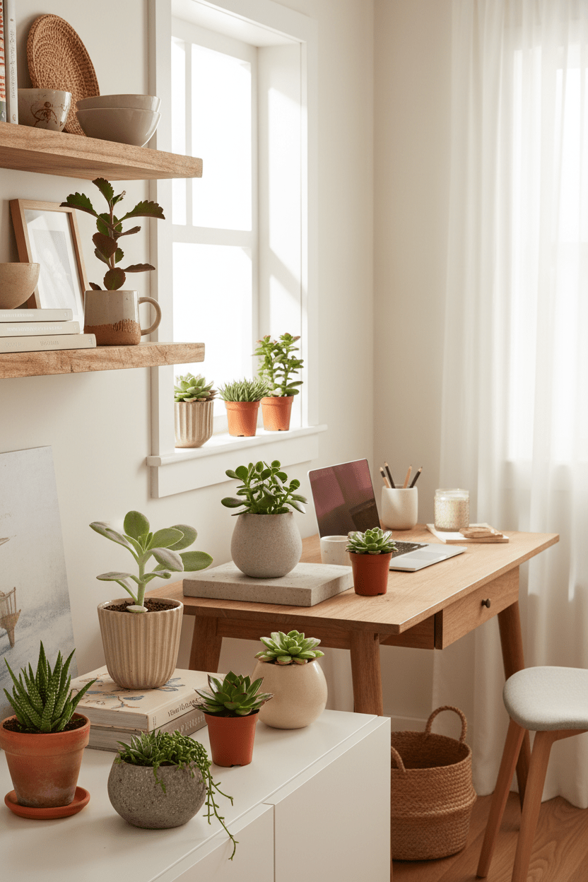 Mix de 10 Succulentes — Plantes grasses assorties — Ø5,5 cm — H7 cm - Verdeia