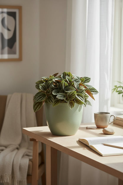 Peperomia Napoli Nights — Ø11 cm — H15 cm - Verdeia