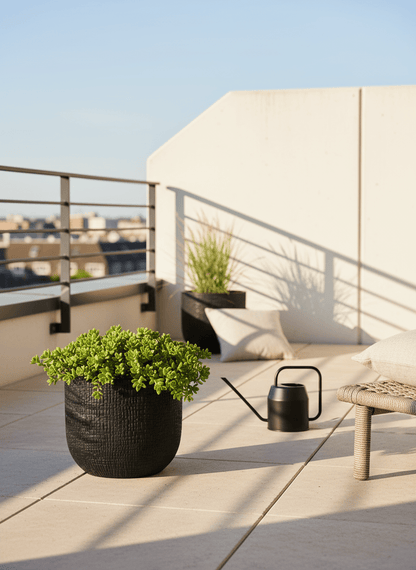 Pot Capi Nature Skin — Anthracite Ø17 cm - Verdeia