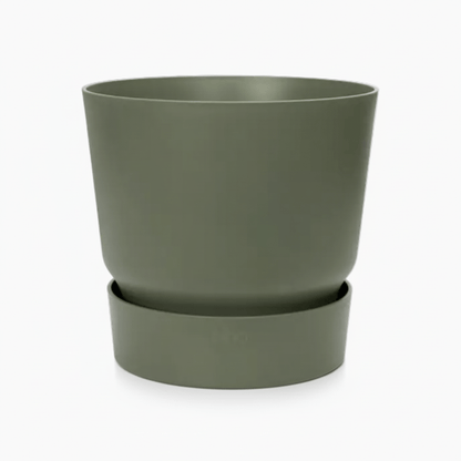 Pot ELHO Greenville Round — Vert Feuillage Ø20 cm - Verdeia