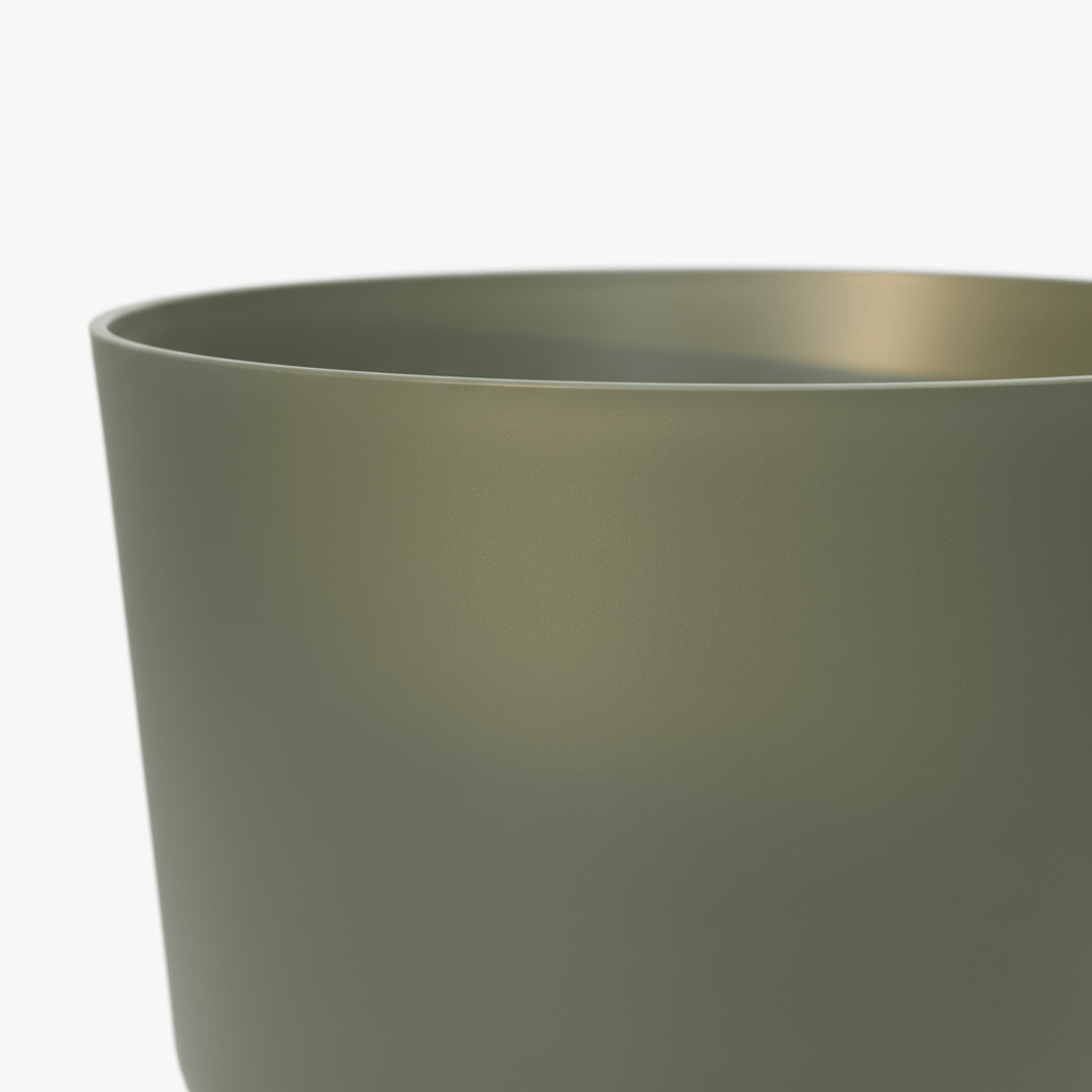 Pot ELHO Greenville Round — Vert Feuillage Ø20 cm - Verdeia
