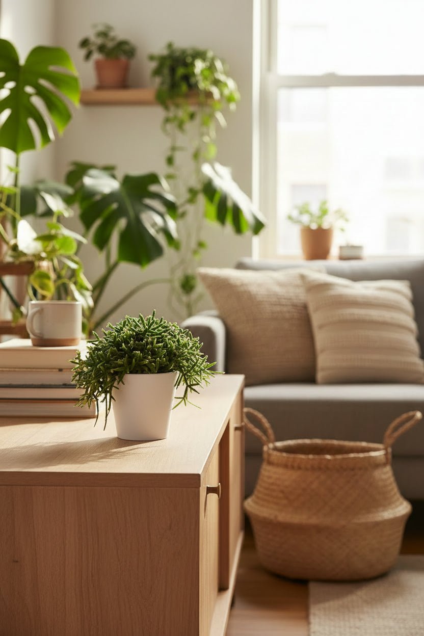 Rhipsalis Burchellii (Cactus gui) - Ø12cm - H20cm - Verdeia