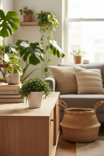 Rhipsalis Burchellii (Cactus gui) - Ø12cm - H20cm - Verdeia