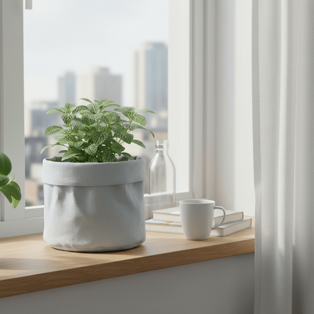 Sac cache - pot Old Blue — Ø12 cm - Verdeia