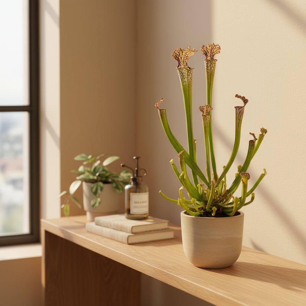 Sarracenia Farnhamii - Ø12cm - H40cm - Verdeia